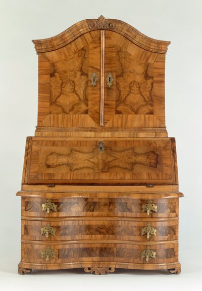 Skrivbord, ca 1730 (trä) av German School
