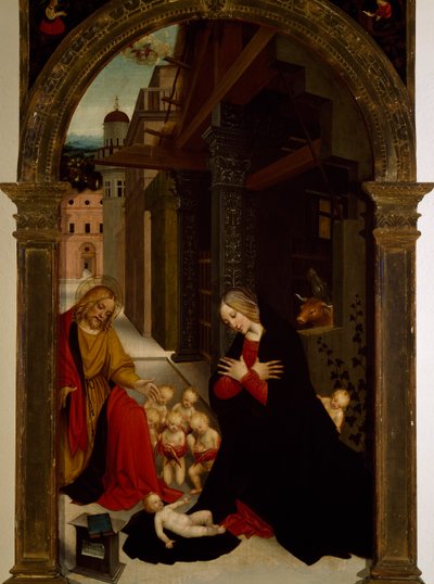 Nativity av Gerolamo Giovenone