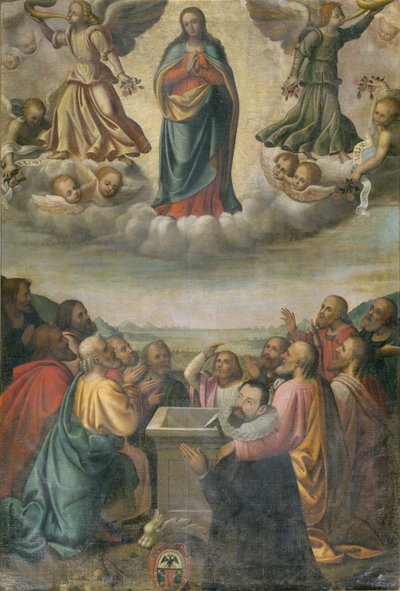 Jungfruns antagande av Gerolamo Giovenone