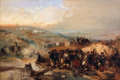 Fångst av Malakoff-tornet, av Gerolamo Induno av Gerolamo Induno