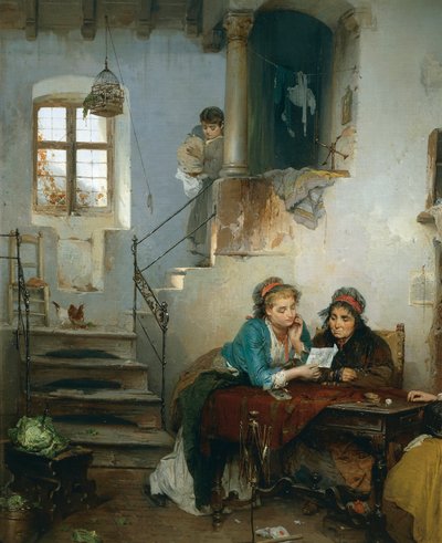 Brev från lägret av Gerolamo Induno