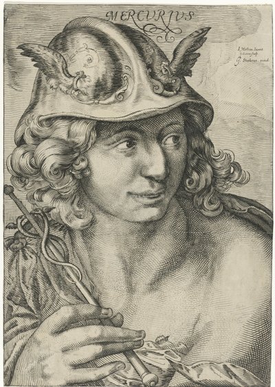 Mercurius Mercvrivs (titel på objekt) av Gerrit Gauw
