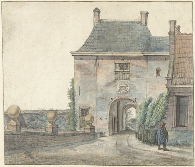 Porten till slottet Heemstede av Gerrit Lamberts