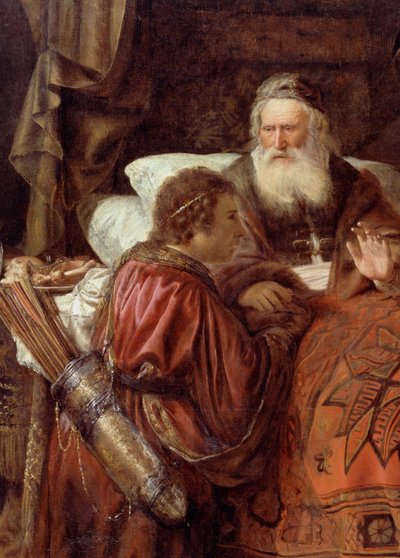 Isak välsignar Jakob av Gerrit Willemsz. Horst