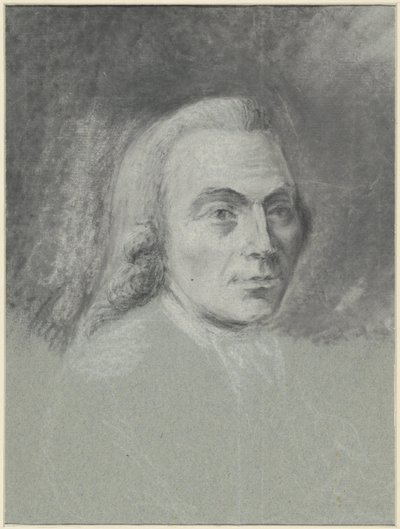Självporträtt av Gerrit Zegelaar, med peruk av Gerrit Zegelaar