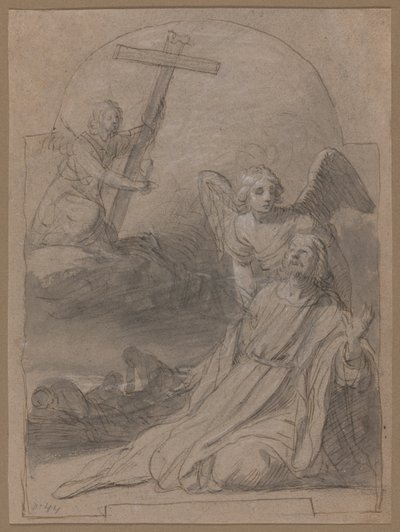 Kristus i Olivträdgården av Gerrit van Honthorst