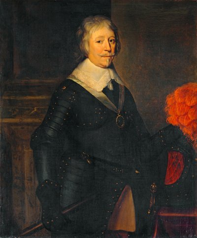 Frederic-Henri, prins av Oranien, stadhouder av de förenade provinserna... av Gerrit van Honthorst