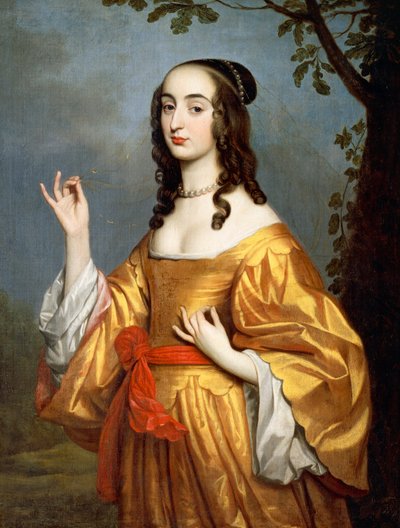 Porträtt av grevinnan Louise Henriette av Nassau (Haag av Gerrit van Honthorst