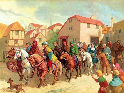 Chaucers pilgrimer av Gerritt Vandersyde
