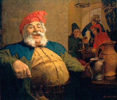 Sir John Falstaff av Gerritt Vandersyde