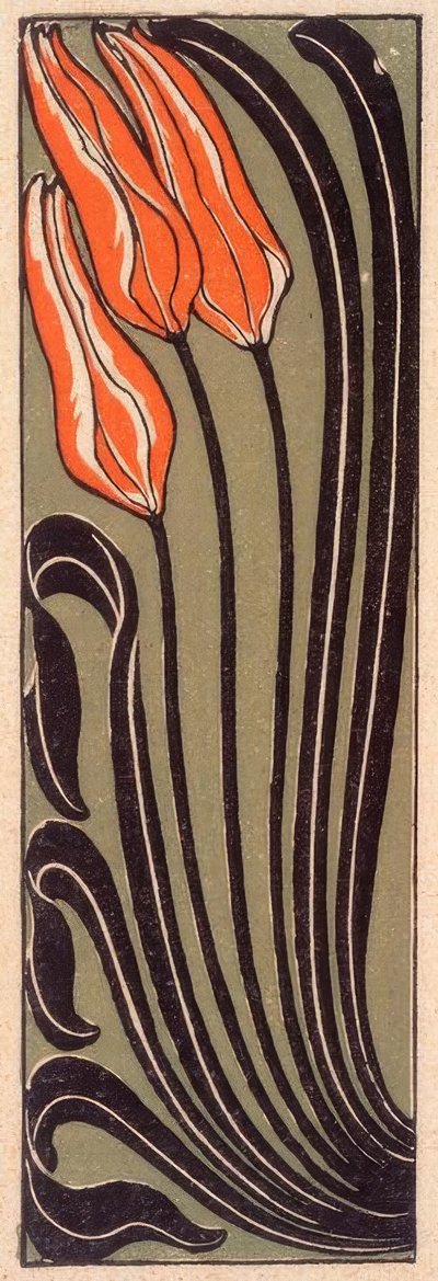 tulpan prydnad av Gertrud Kleinhempel