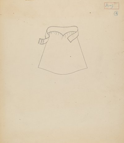 Förkläde av Gertrude Lemberg