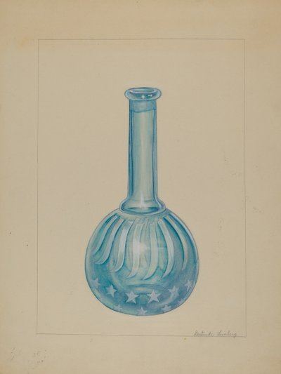Frisörsalongsflaska, ca. 1936. av Gertrude Lemberg