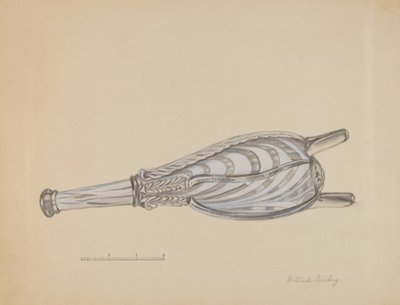 Bälgflaska, ca. 1936. av Gertrude Lemberg