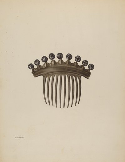 Kam, c. 1939. av Gertrude Lemberg
