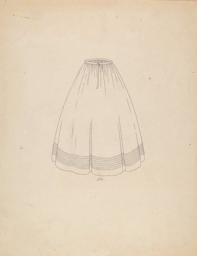 Underkjol av Gertrude Lemberg