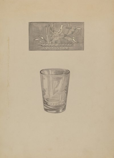 Whiskyglas, 19351942. av Gertrude Lemberg
