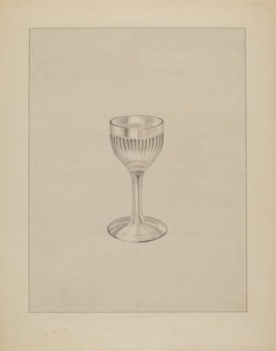 Vinglas, ca. 1936. av Gertrude Lemberg