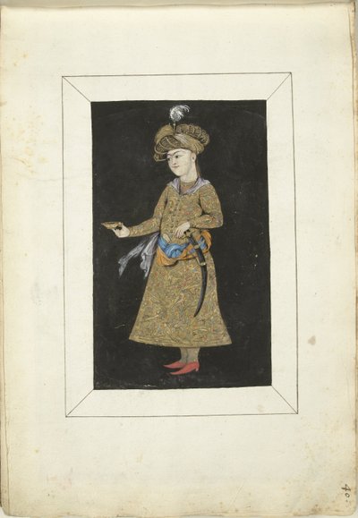 Persisk miniatyr av Gesina ter Borch (possibly)
