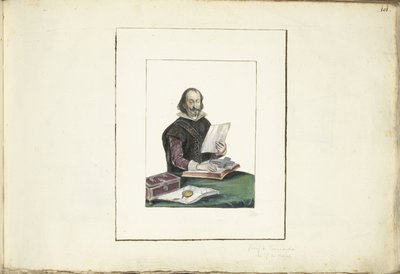 Porträtt av greven av Peñeranda av Gesina ter Borch (possibly)