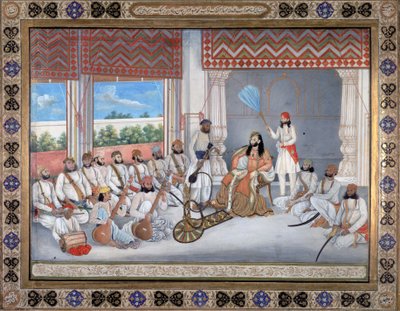 Muhammad Abd al-Rahman där Surat av Ghulam Ali Khan