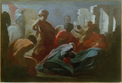 Tillbedjan av Magi av Giacinto Brandi