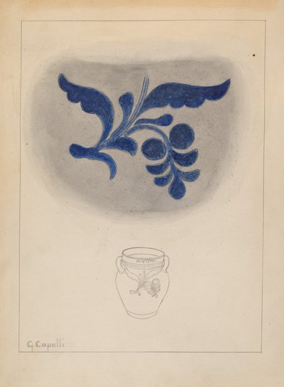 Jar, c. 1937. av Giacinto Capelli