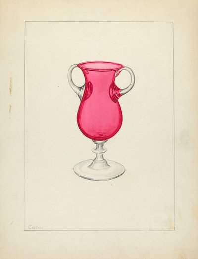 Vas, c. 1940. av Giacinto Capelli