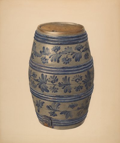 Vatten eller vinfat, ca. 1940. av Giacinto Capelli