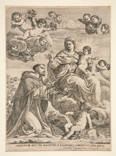 Saint Dominic av Giacinto Gimignani