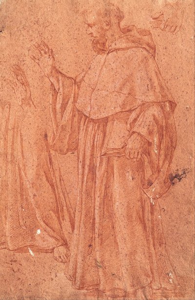 Studie av Sankt Augustinus av Giacinto Gimignani