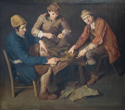 Skomakarna av Giacomo (1698 1767) Ceruti