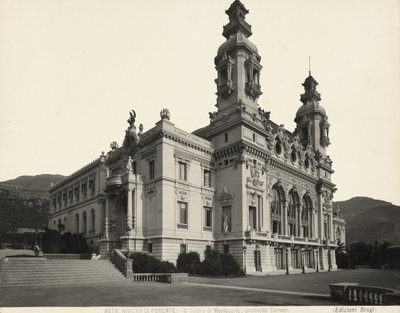 Exteriör av Montecarlo Theatre, Monaco av Giacomo Brogi