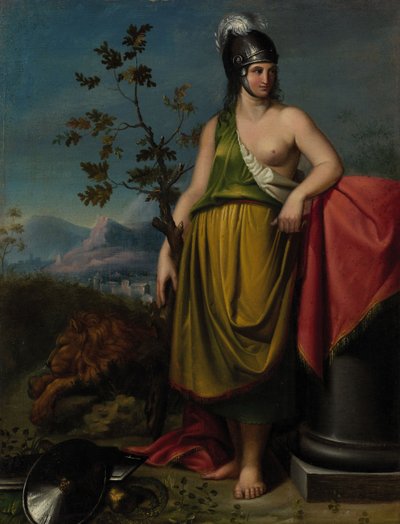 Allegori av Venedig. av Giacomo Casa