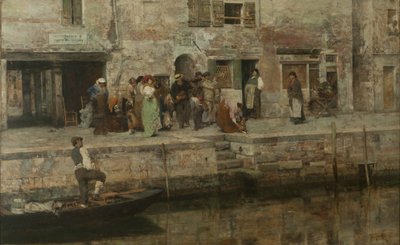 Resande musiker, ca 1881-83 (olja på duk) av Giacomo Favretto