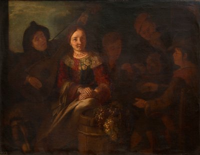 En bondegrupp av Giacomo Francesco Cipper
