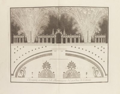 Festival med anledning av Ferdinand, hertigen av Parmas äktenskap med ärkehertiginnan..., 1769. av Giambattista Bodoni