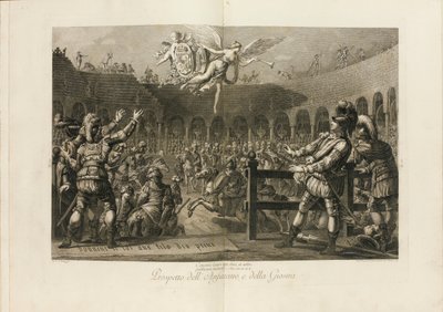 Festival med anledning av Ferdinand, hertigen av Parmas äktenskap med ärkehertiginnan..., 1769. av Giambattista Bodoni