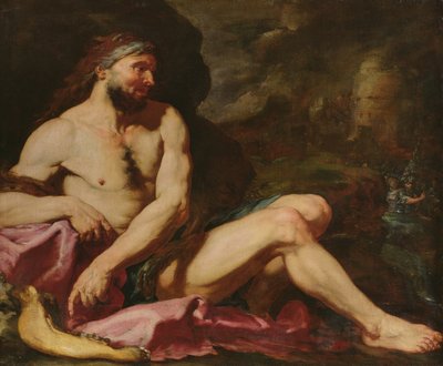 Samson Victorious av Giambattista Langetti