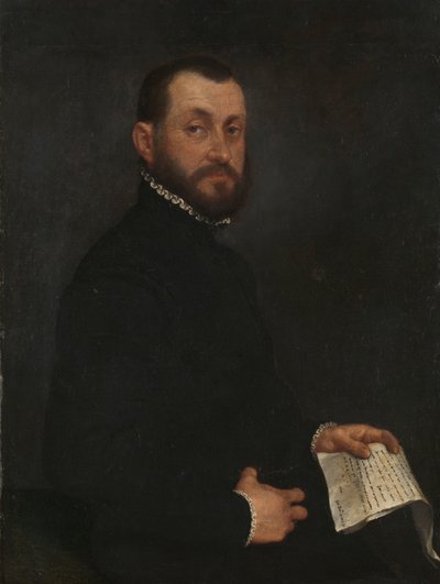 Porträtt av en man av Giambattista Moroni