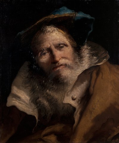 Filosofporträtt av Giambattista & Tiepolo Giandomenico (1727 1804) Tiepolo