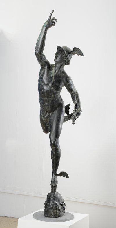 Kvicksilver (brons) av (after) Giambologna
