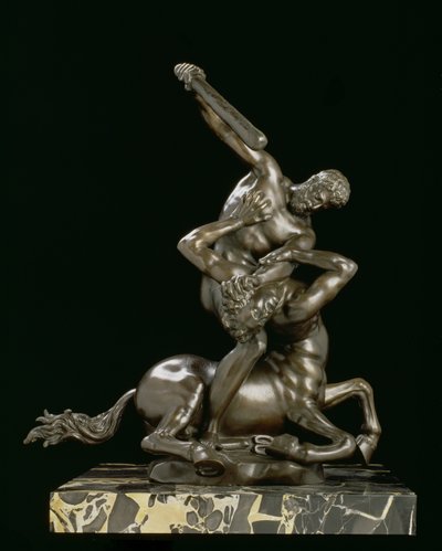 Herkules och kentauren Eurytion (brons) av Giambologna