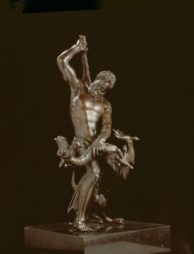 Hercules and the Hydra (brons) av Giambologna