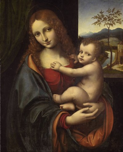 Jungfru och barn, 1510-1525 av Giampietrino