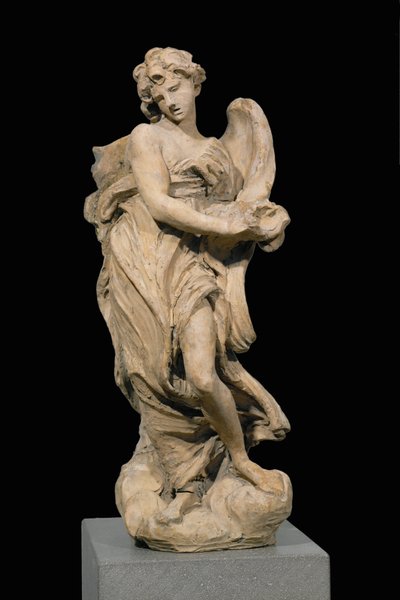 Ängel som bär törnekronan ... av Gian Lorenzo Bernini