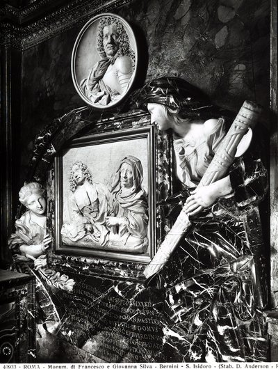 Monument till Francesco och Giovanni Silva av Gianlorenzo Bernini, 1663 av Gian Lorenzo Bernini