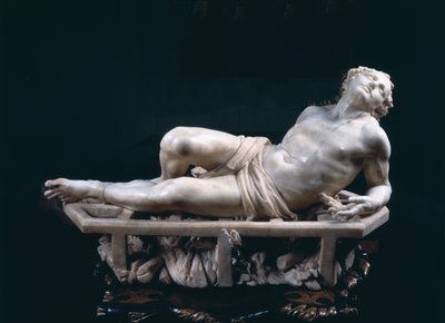 The Martyrdom of St. Laurence, 1613 (marmor) (för detaljer se 106232) av Gian Lorenzo Bernini
