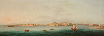 Grand Harbour, Malta, 1869 av Giancinto Gianni
