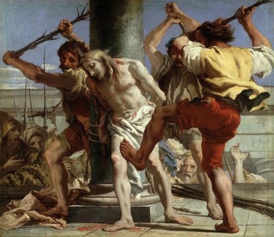 Kristus vid kolonnen, 1772 av Giovanni Domenico Tiepolo
